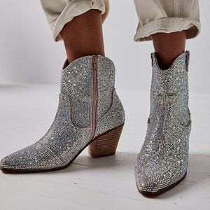 NWT Free People Party Favor Western Boots